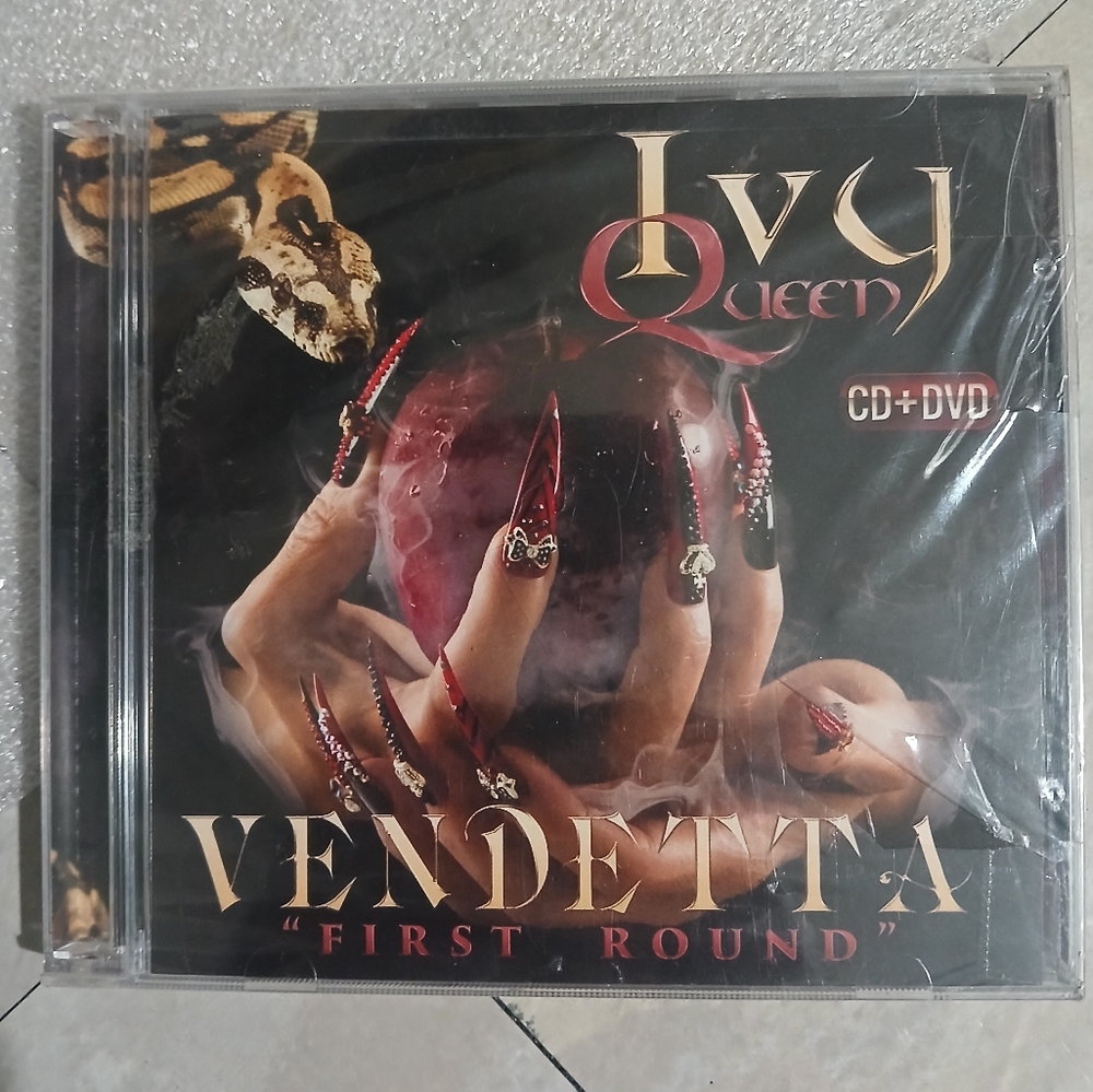 Ivy Queen Vendetta 'First Round' (CD/DVD Combo) NEW SEALED